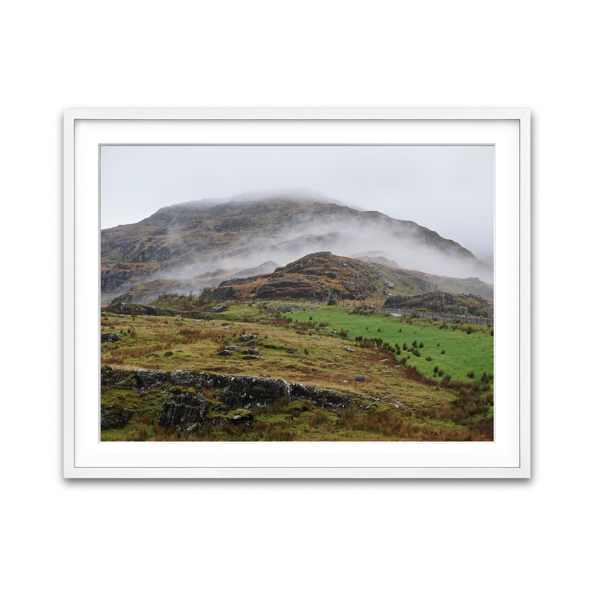 Framed Print 4x3 White