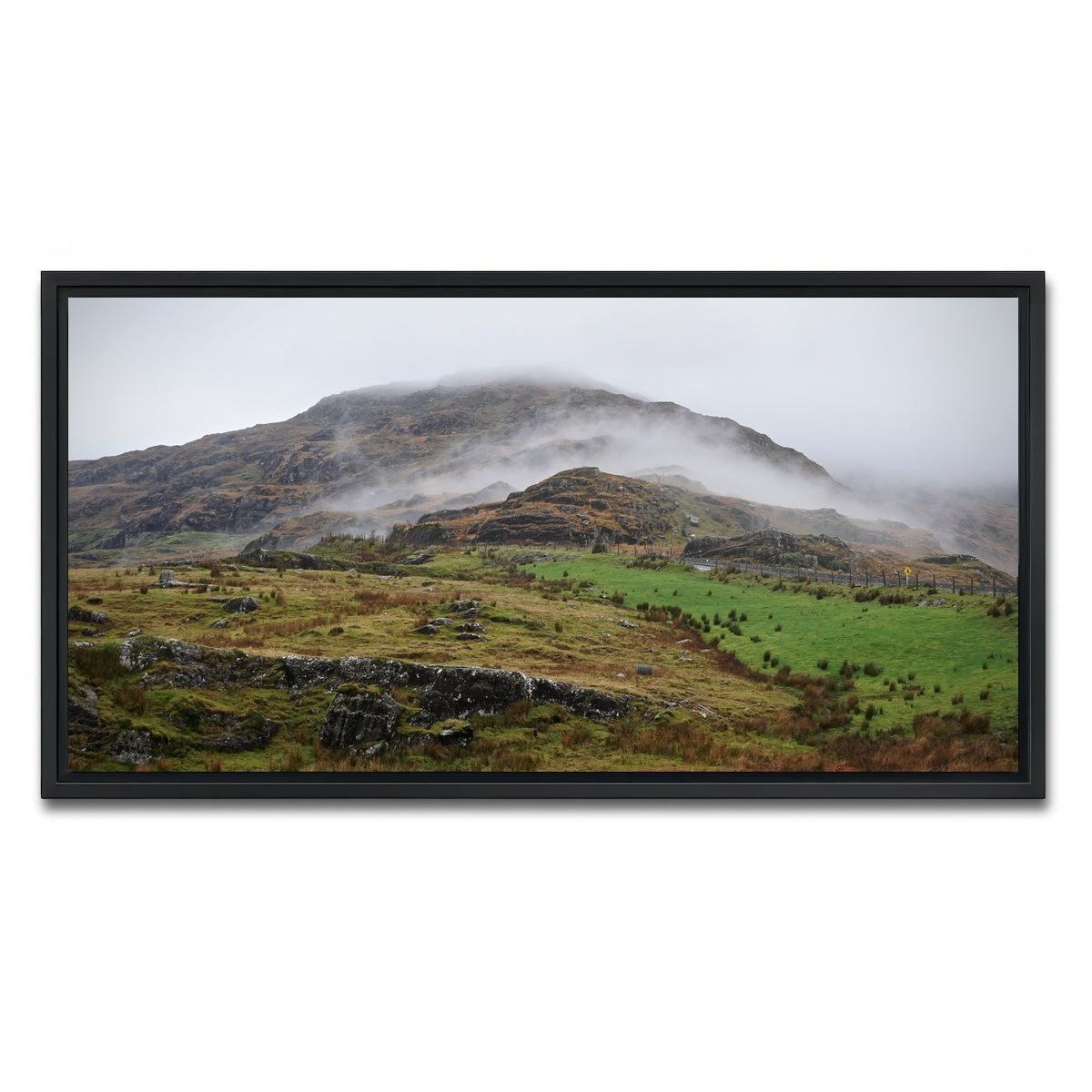 AUTO-MOCKUP WHITE | Ring of Beara | 1 Piece | Black Framed Canvas | group=2x1