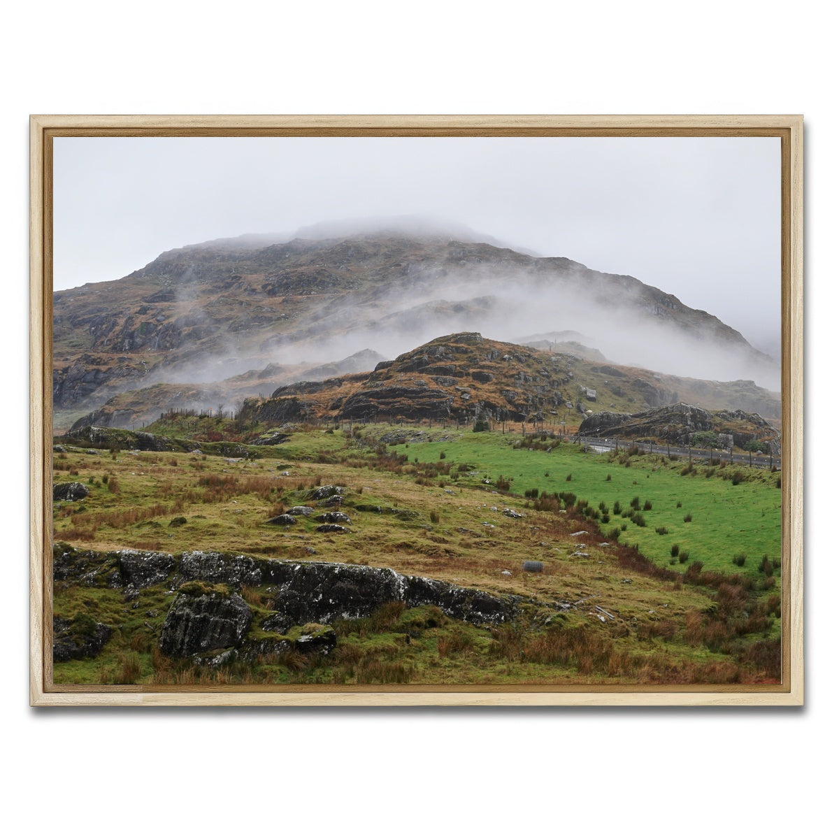AUTO-MOCKUP WHITE | Ring of Beara | 1 Piece | Natural Framed Canvas | group=4x3