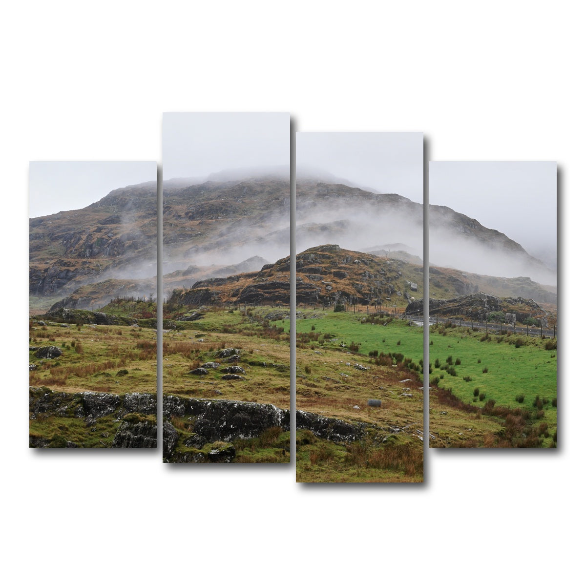 AUTO-MOCKUP WHITE | Ring of Beara | 4 Piece | Gallery Wrap Canvas | group=4_normal