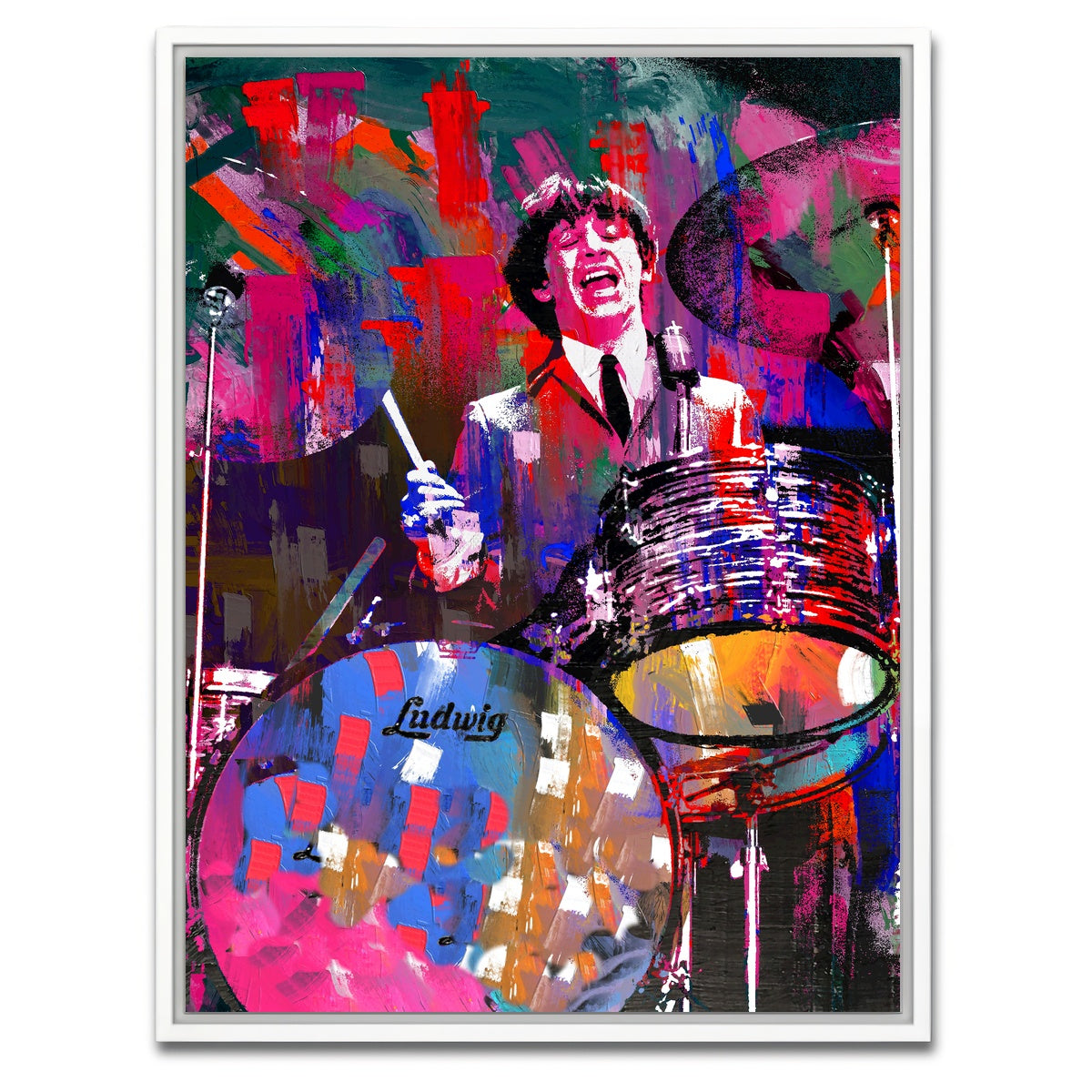 AUTO-MOCKUP WHITE | Ringo | 1 Piece | White Framed Canvas | group=3x4