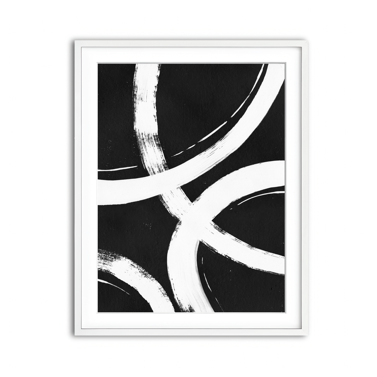 Framed Print 3x4 White