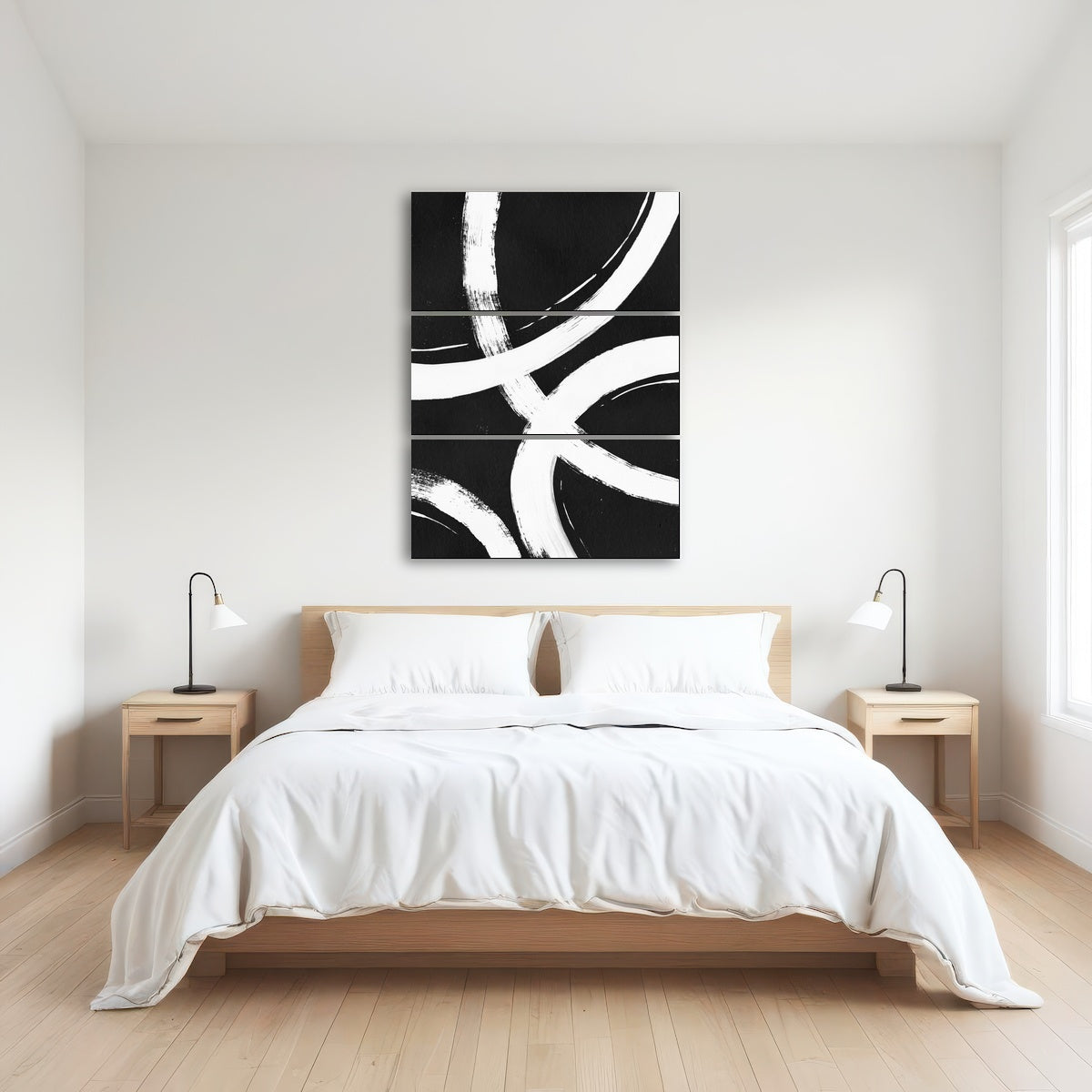 AUTO-MOCKUP ROOM | Rings Black & White