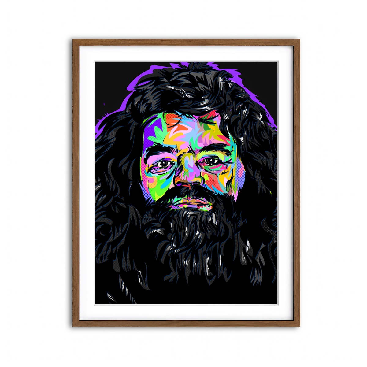 Framed Print 3x4 Walnut