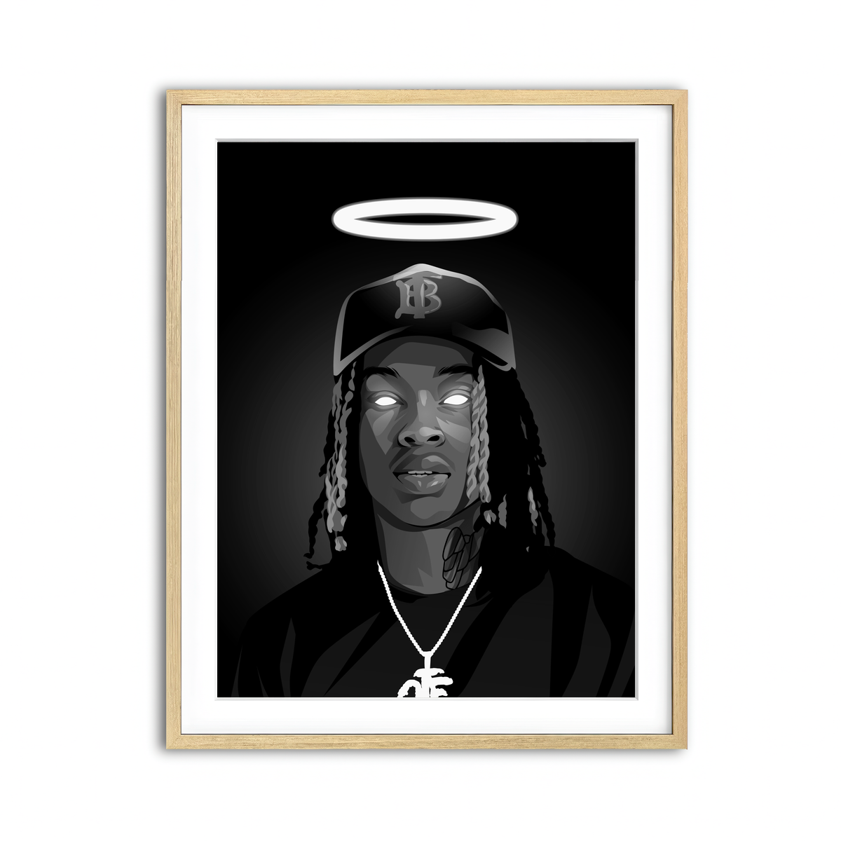 Framed Print 3x4 Natural