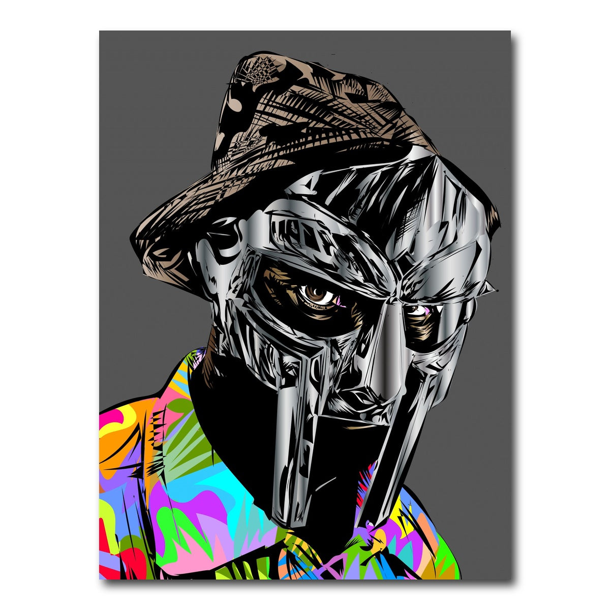 AUTO-MOCKUP WHITE | Rip Mf Doom | 1 Piece | Gallery Wrap Canvas | group=3x4
