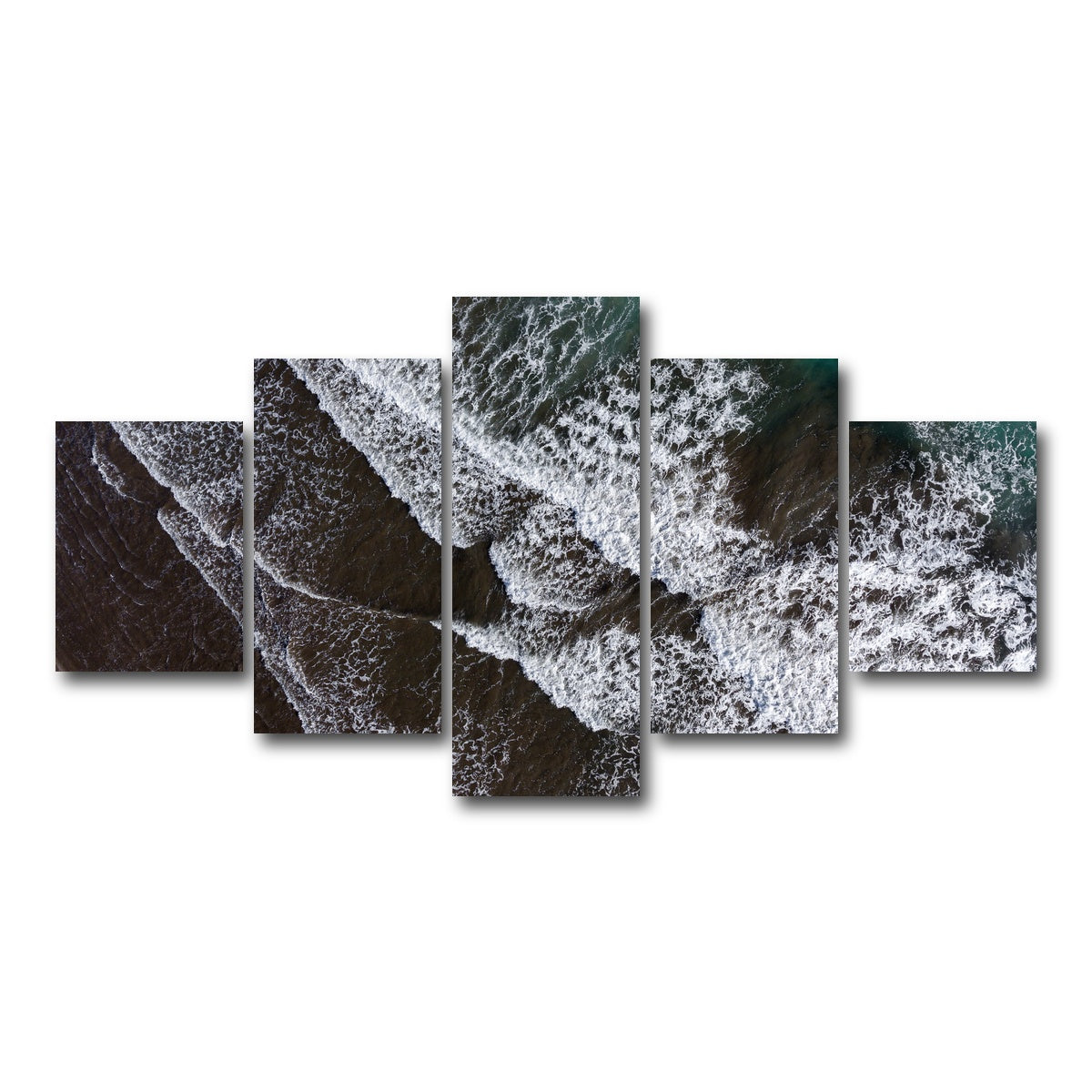 AUTO-MOCKUP WHITE | Rippling Sand | 5 Piece | Gallery Wrap Canvas | group=5_short