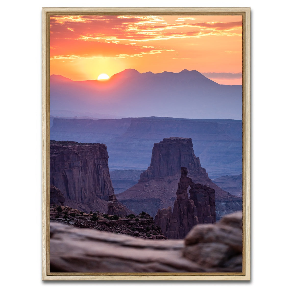 AUTO-MOCKUP WHITE | Rise | 1 Piece | Natural Framed Canvas | group=3x4