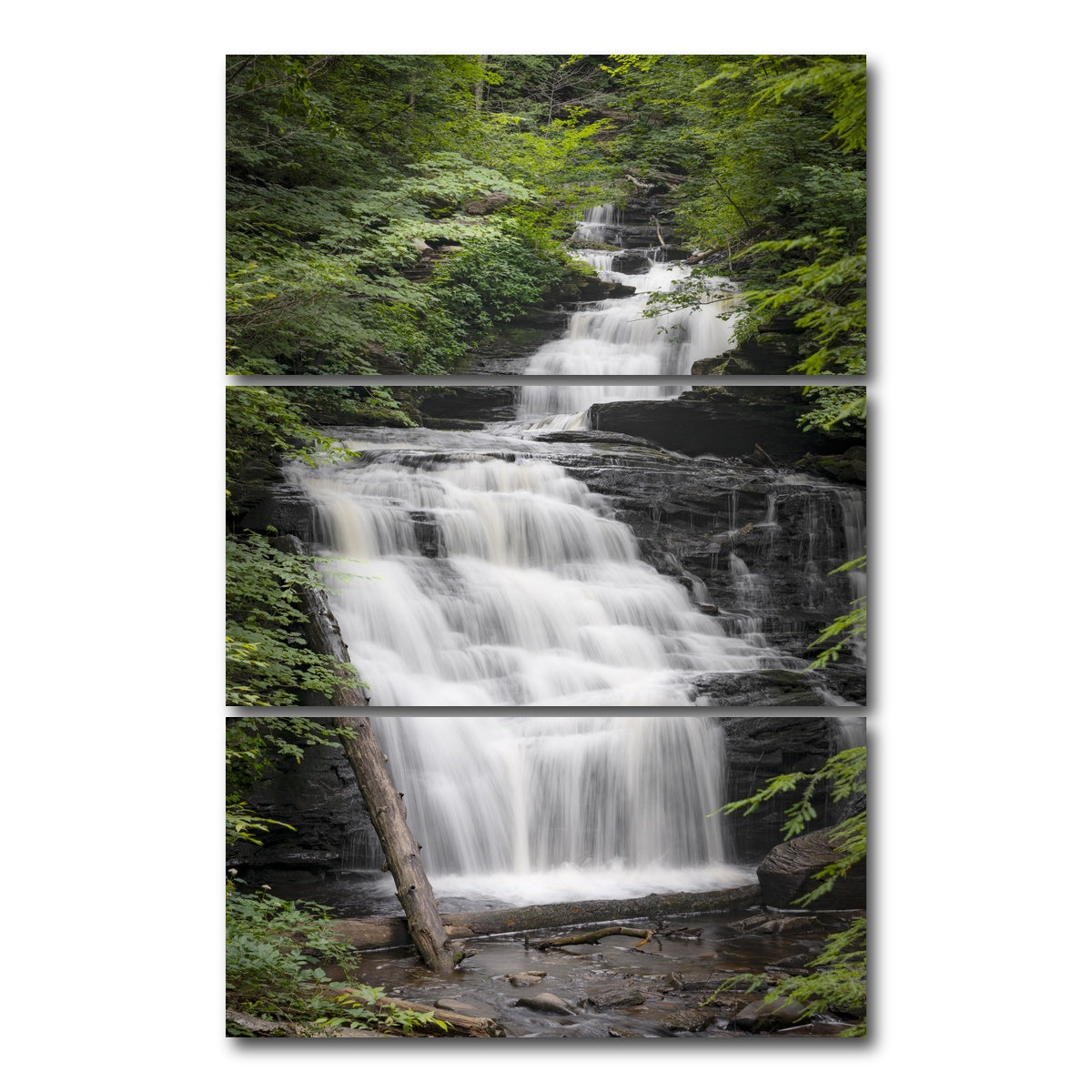 AUTO-MOCKUP WHITE | Rise up | 3 Piece | Gallery Wrap Canvas | group=12x24_stacked