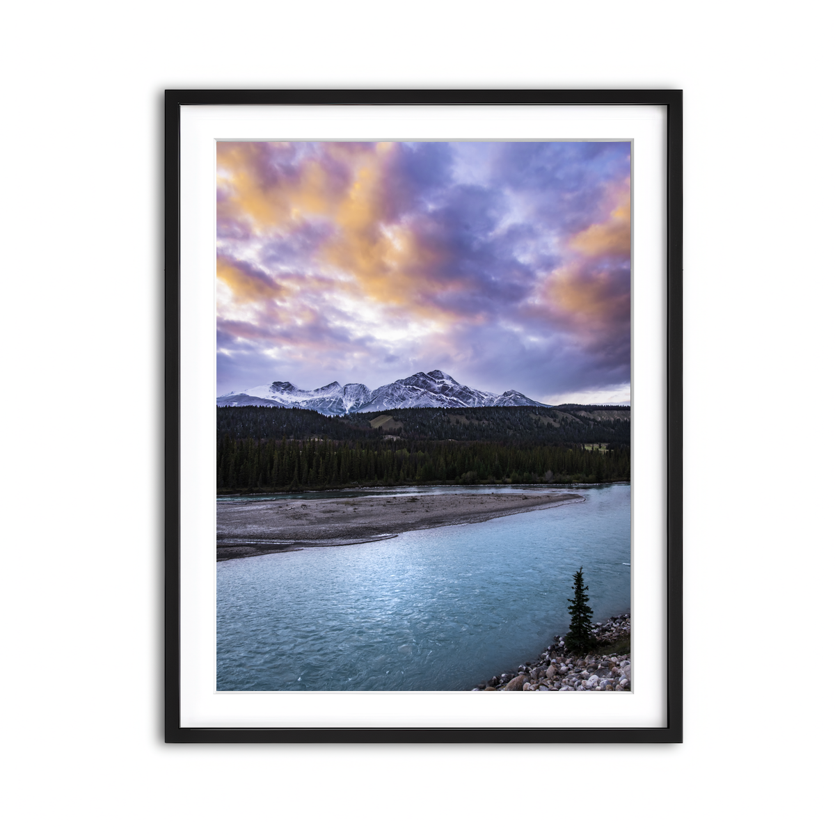 Framed Print 3x4 Black