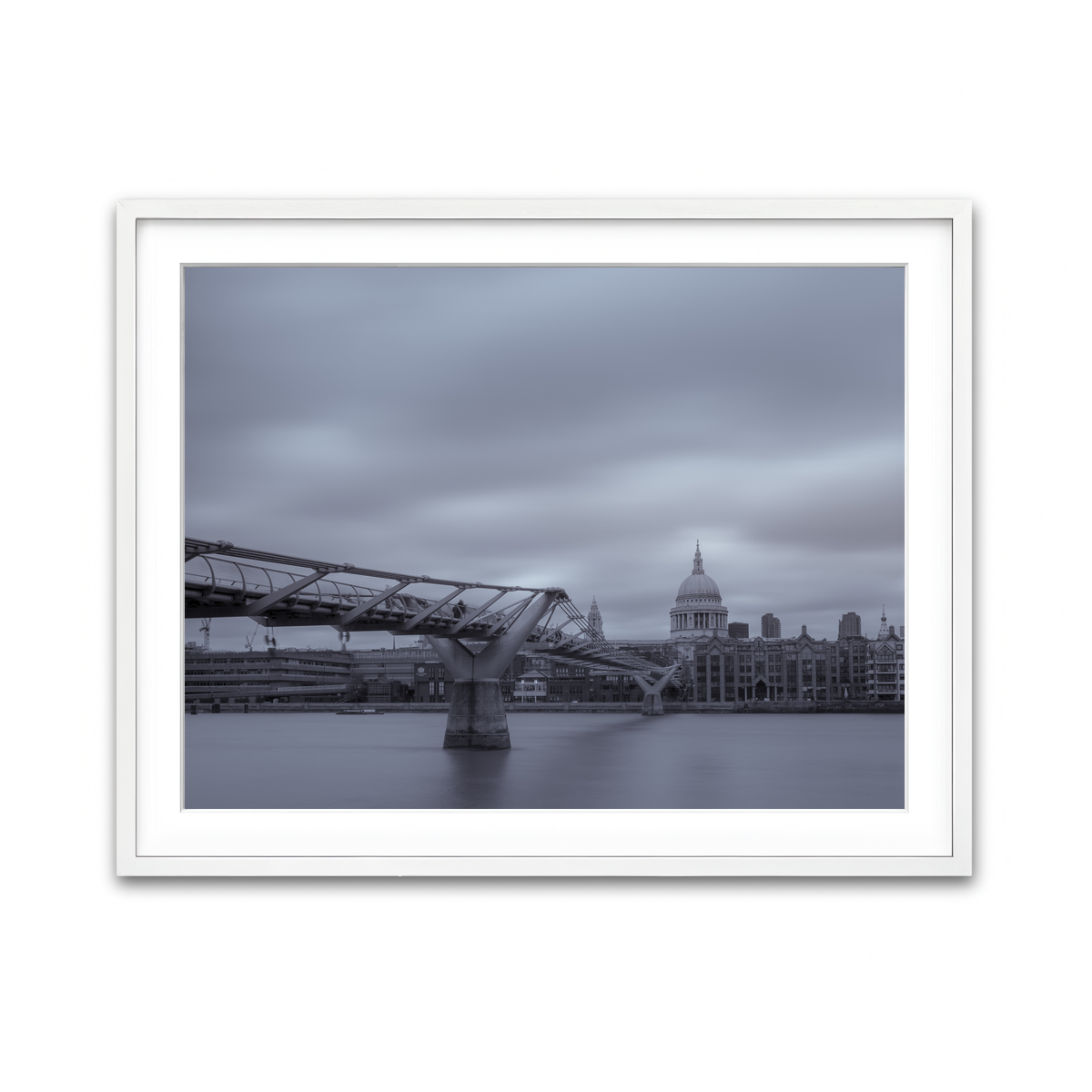 Framed Print 4x3 White