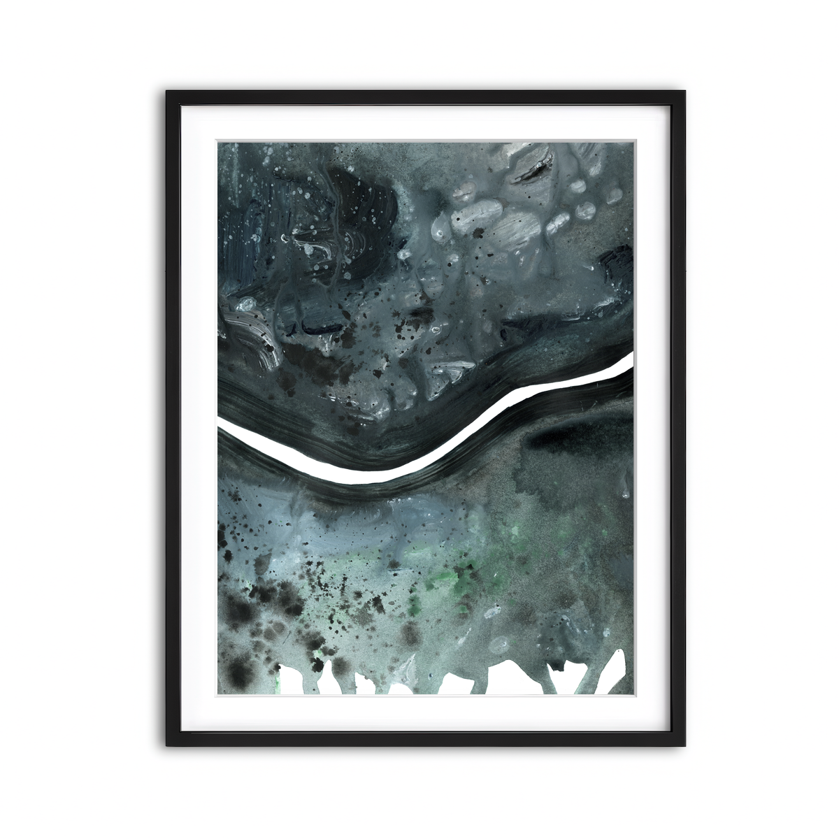 Framed Print 3x4 Black