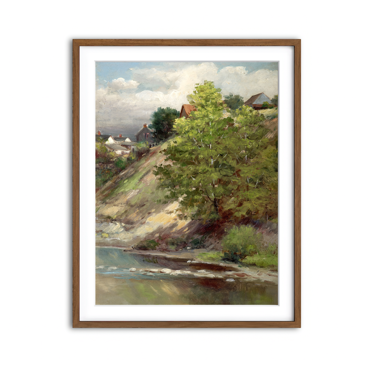 Framed Print 3x4 Walnut