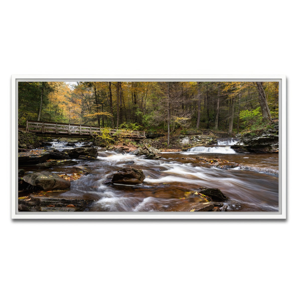 AUTO-MOCKUP WHITE | Rivers Meet | 1 Piece | White Framed Canvas | group=2x1