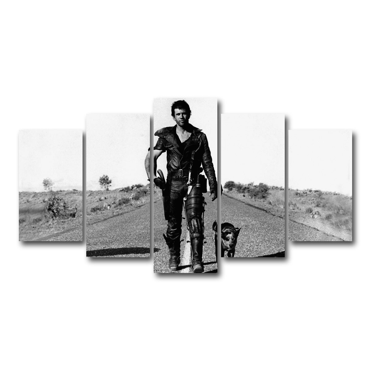 AUTO-MOCKUP WHITE | Road Warrior | 5 Piece | Gallery Wrap Canvas | group=5_normal