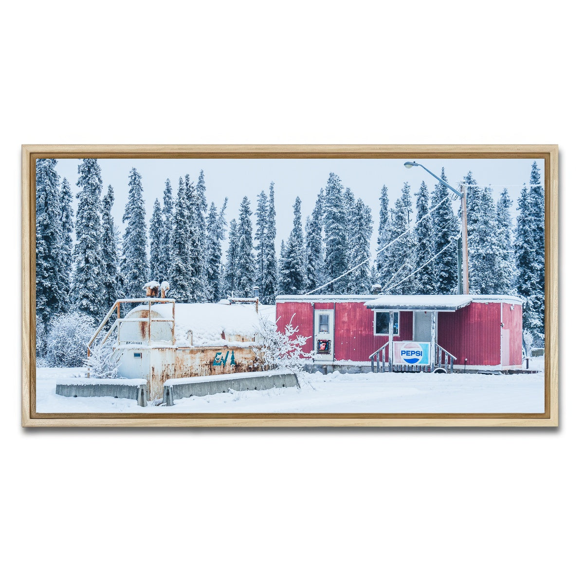 AUTO-MOCKUP WHITE | Roadside Attraction | 1 Piece | Natural Framed Canvas | group=2x1
