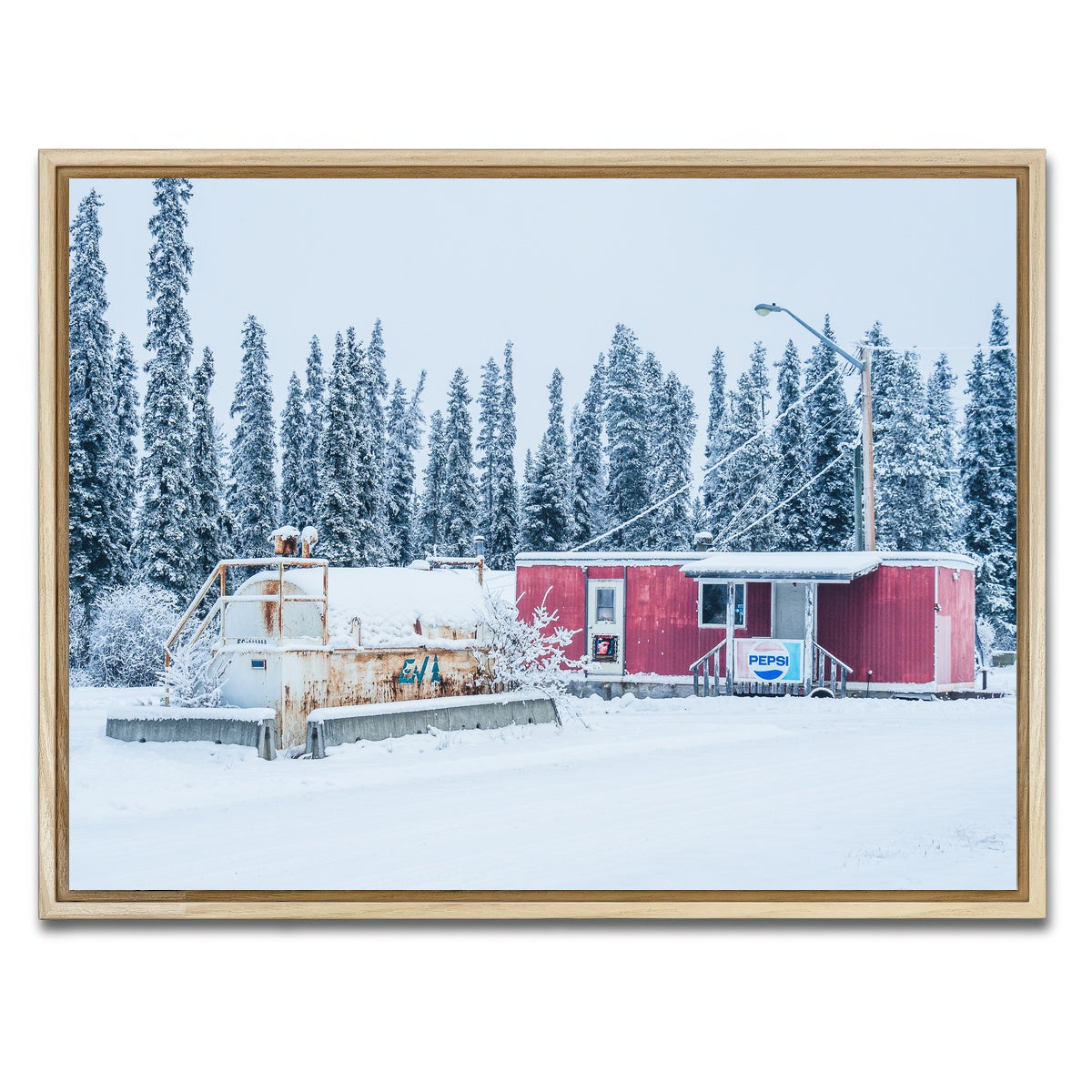 AUTO-MOCKUP WHITE | Roadside Attraction | 1 Piece | Natural Framed Canvas | group=4x3