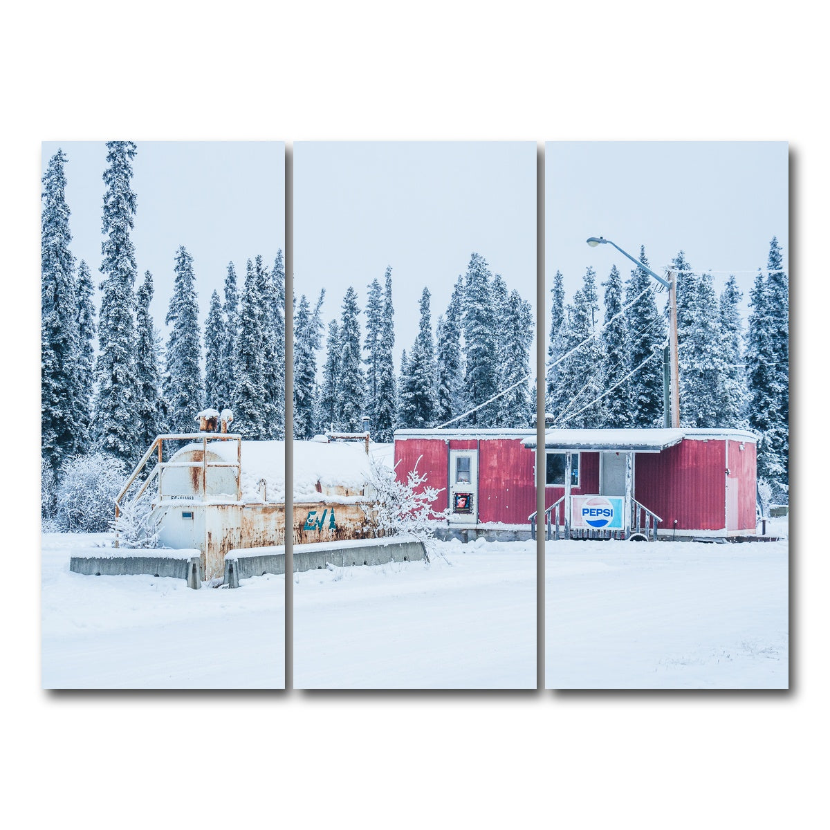 AUTO-MOCKUP WHITE | Roadside Attraction | 3 Piece | Gallery Wrap Canvas | group=8x18