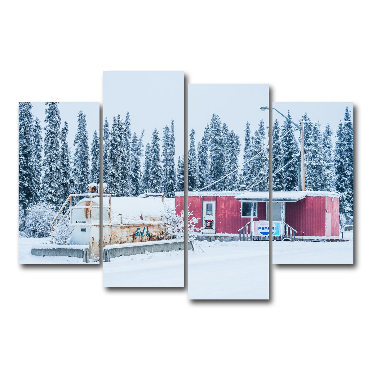 AUTO-MOCKUP WHITE | Roadside Attraction | 4 Piece | Gallery Wrap Canvas | group=4_short