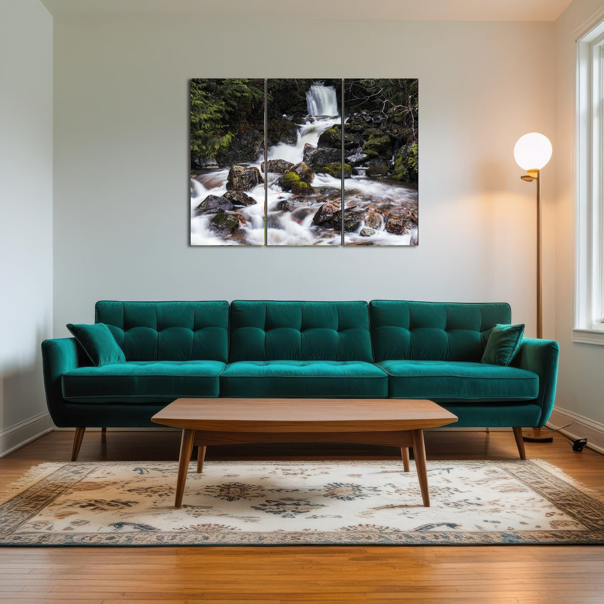 AUTO-MOCKUP ROOM | Roadside Waterfalls