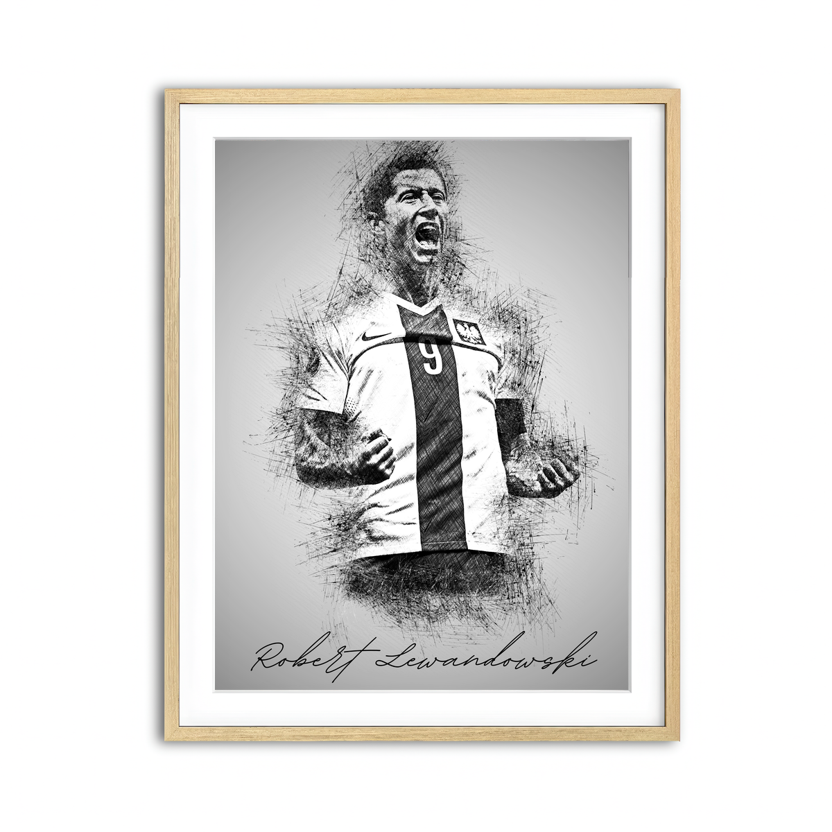 Framed Print 3x4 Natural