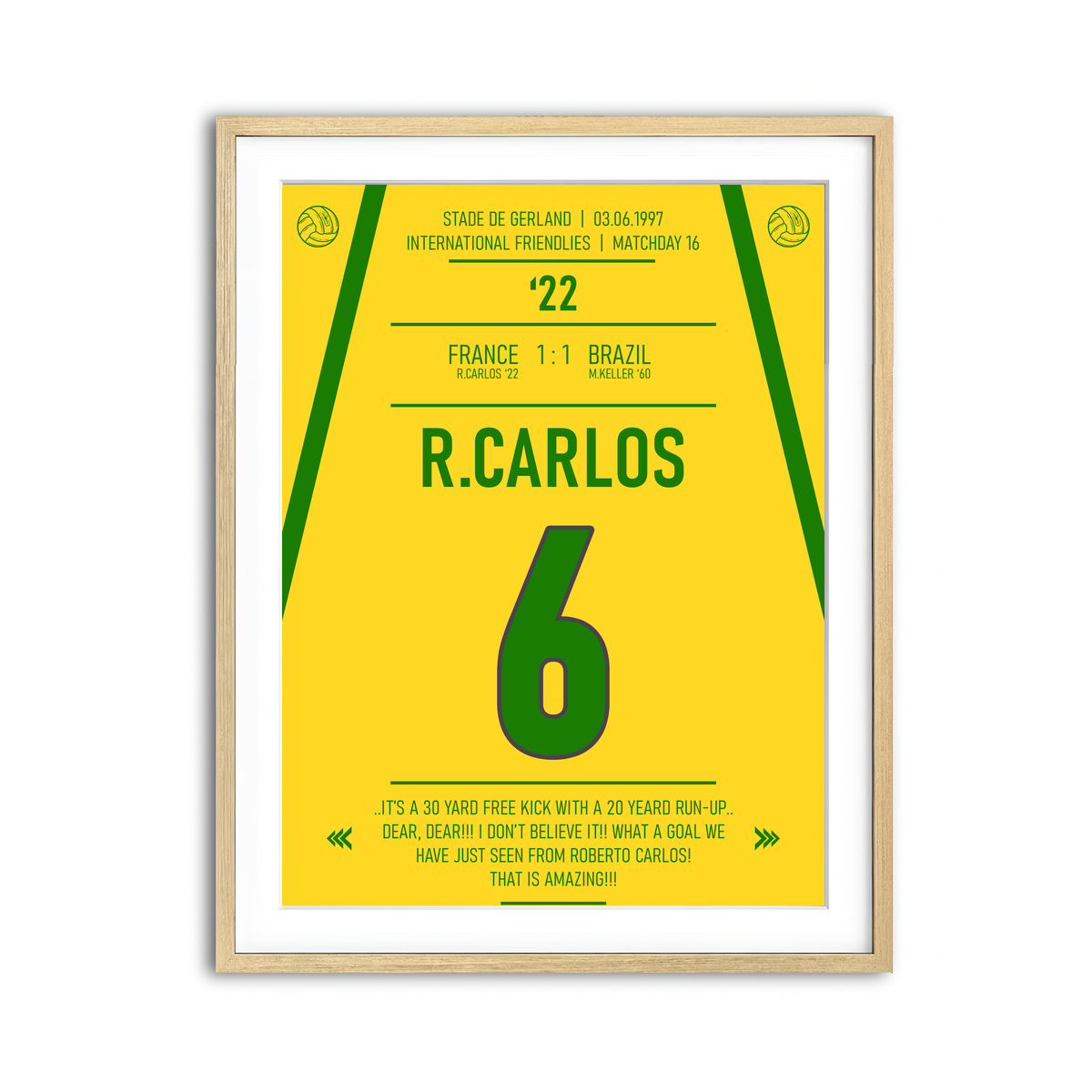 Framed Print 3x4 Natural