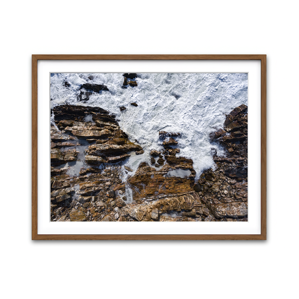 Framed Print 4x3 Walnut