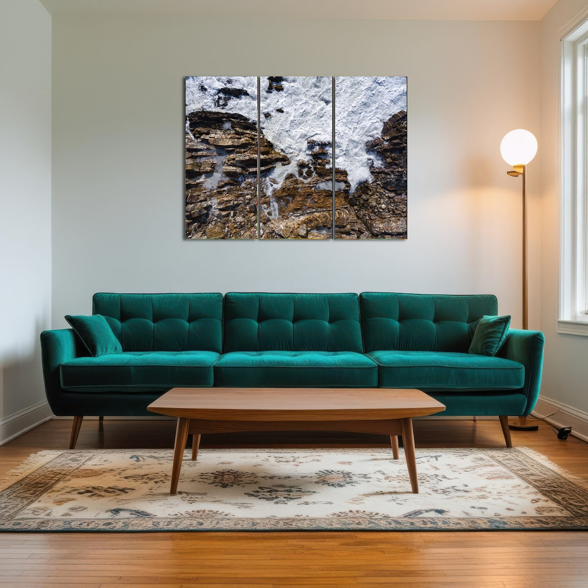 AUTO-MOCKUP ROOM | Rock and Sea