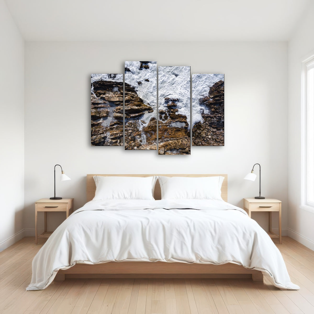 AUTO-MOCKUP ROOM | Rock and Sea