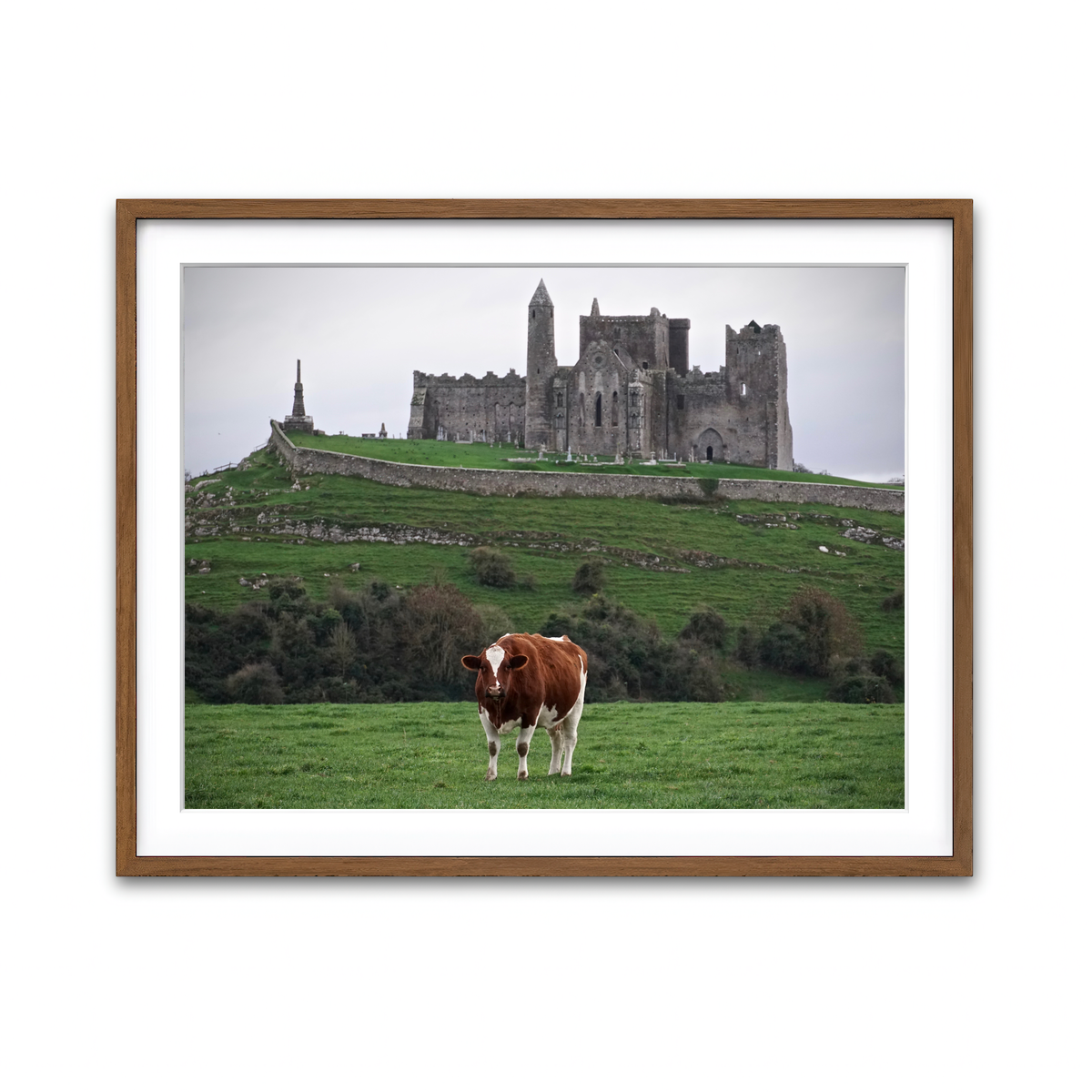 Framed Print 4x3 Walnut