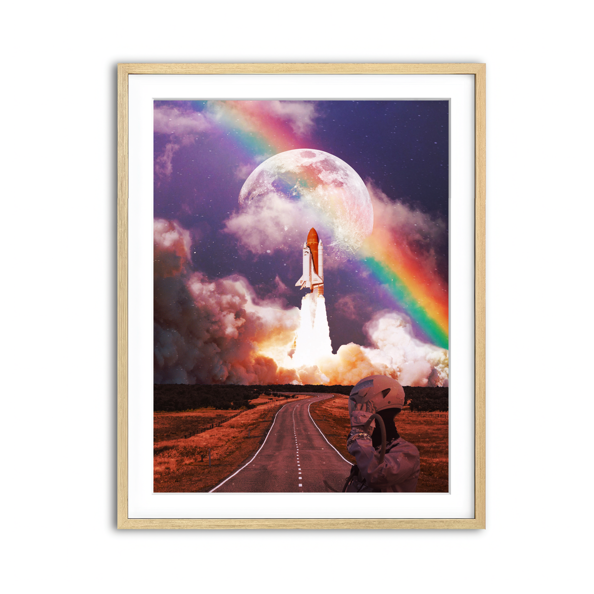 Framed Print 3x4 Natural