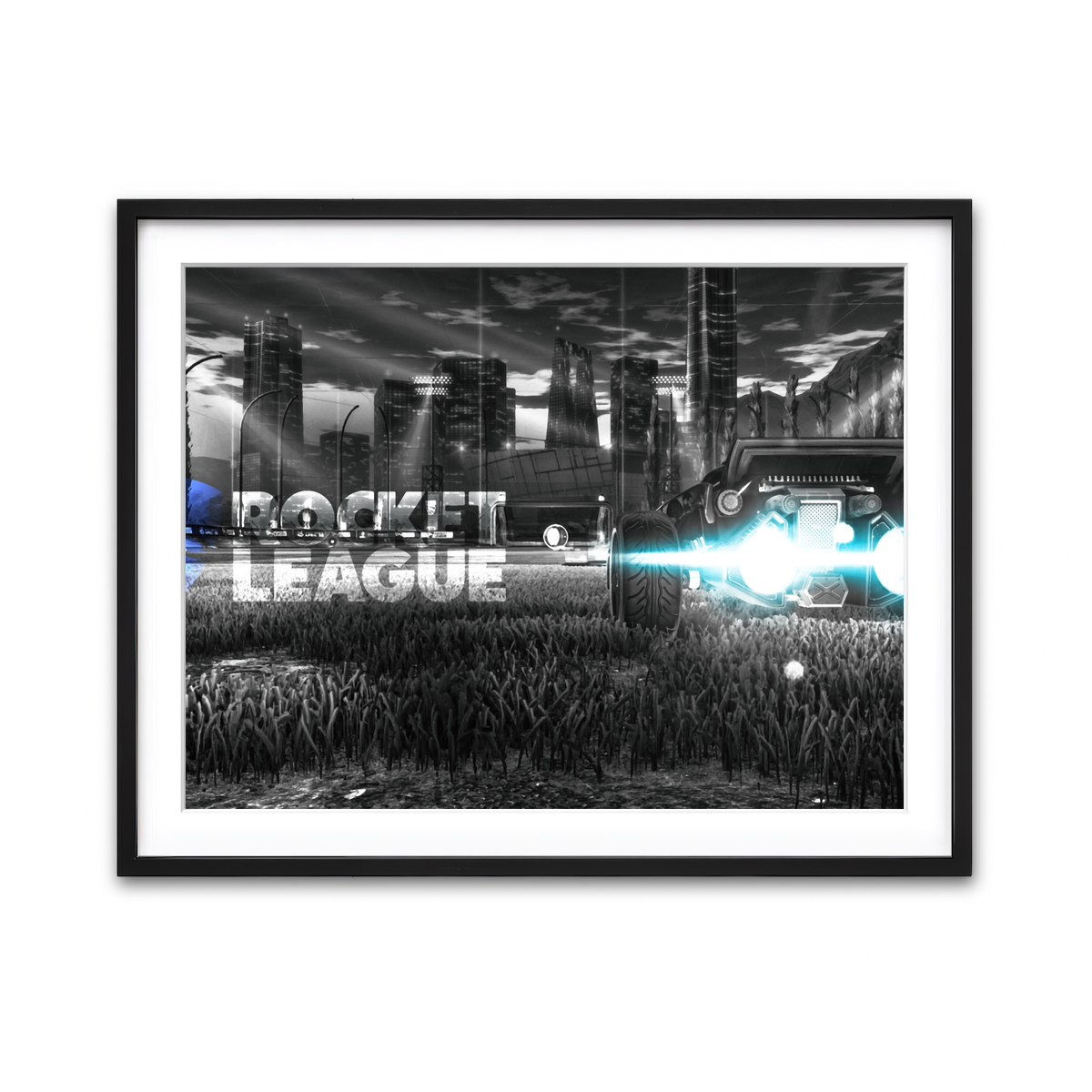 Framed Print 4x3 Black