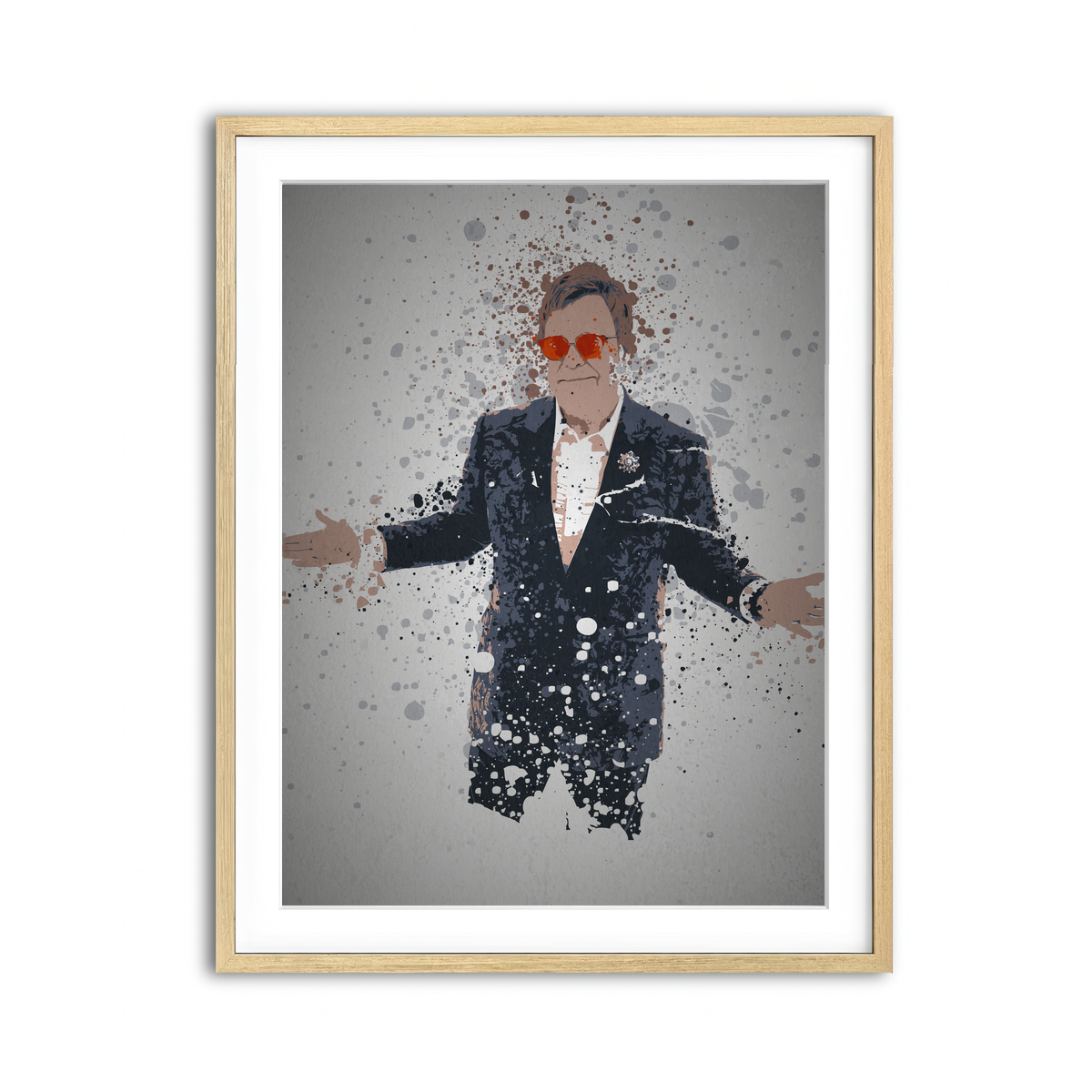 Framed Print 3x4 Natural