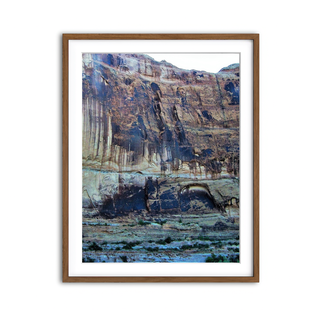 Framed Print 3x4 Walnut
