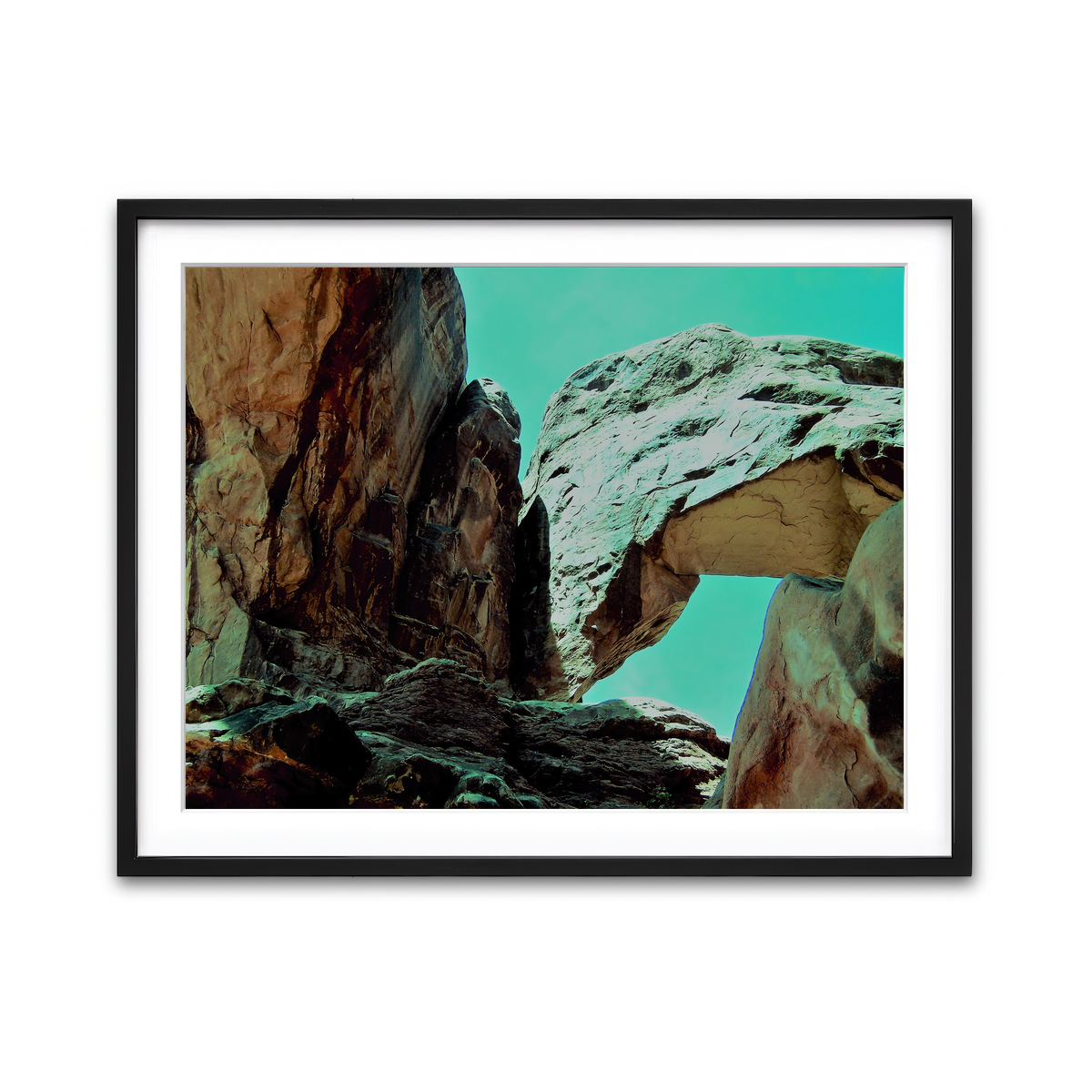 Framed Print 4x3 Black