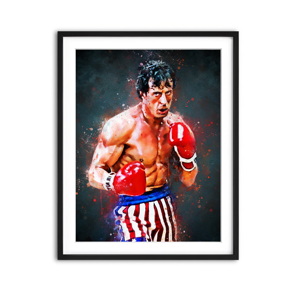 Framed Print 3x4 Black