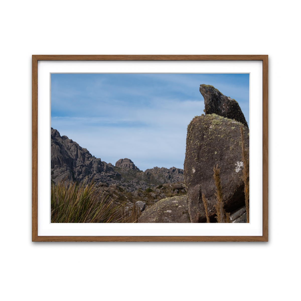 Framed Print 4x3 Walnut