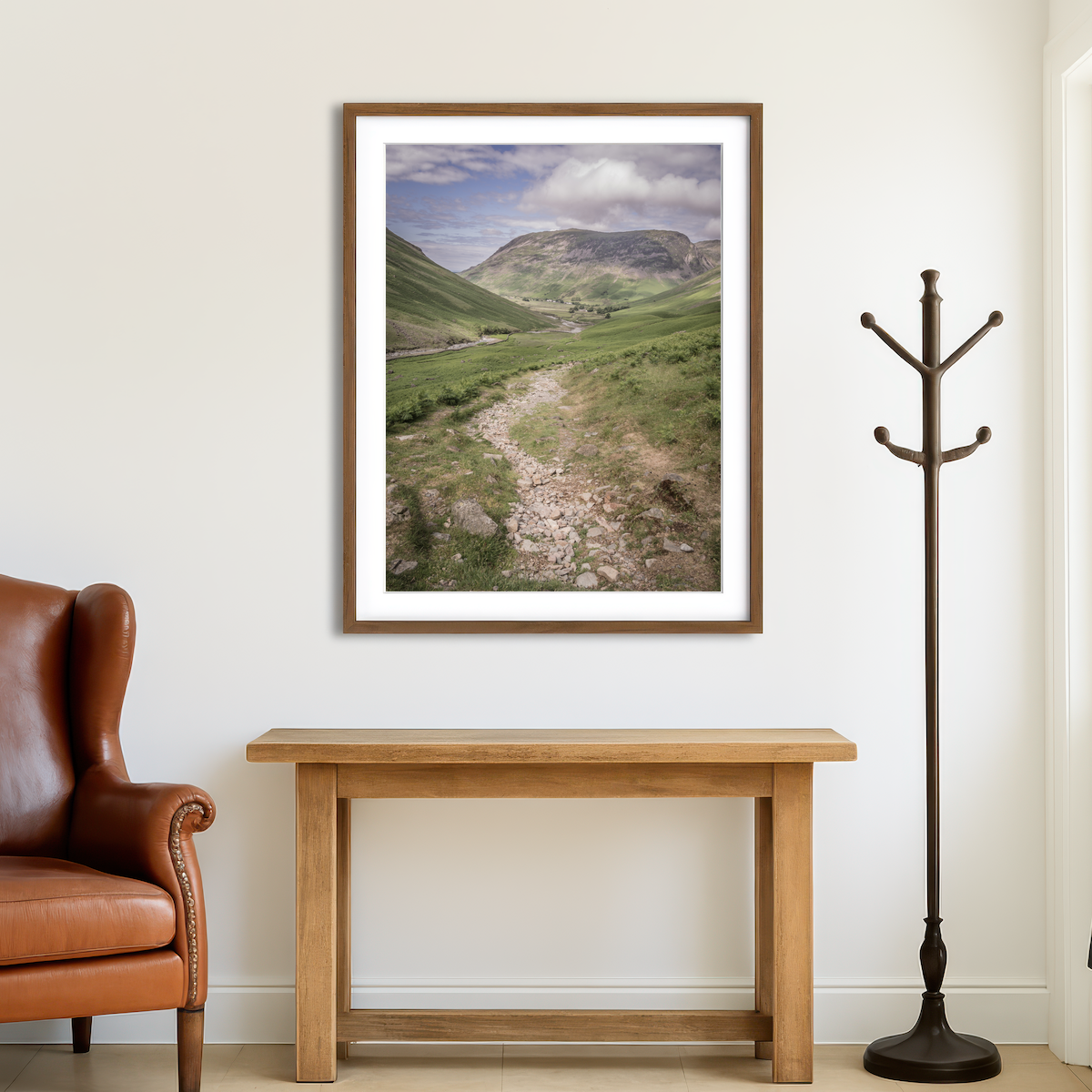 AUTO-MOCKUP ROOM | Rocky Path Wall Art