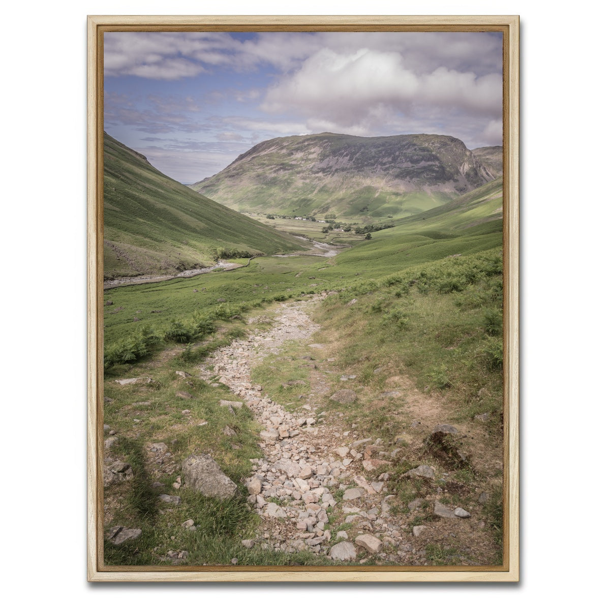 AUTO-MOCKUP WHITE | Rocky Path | 1 Piece | Natural Framed Canvas | group=3x4
