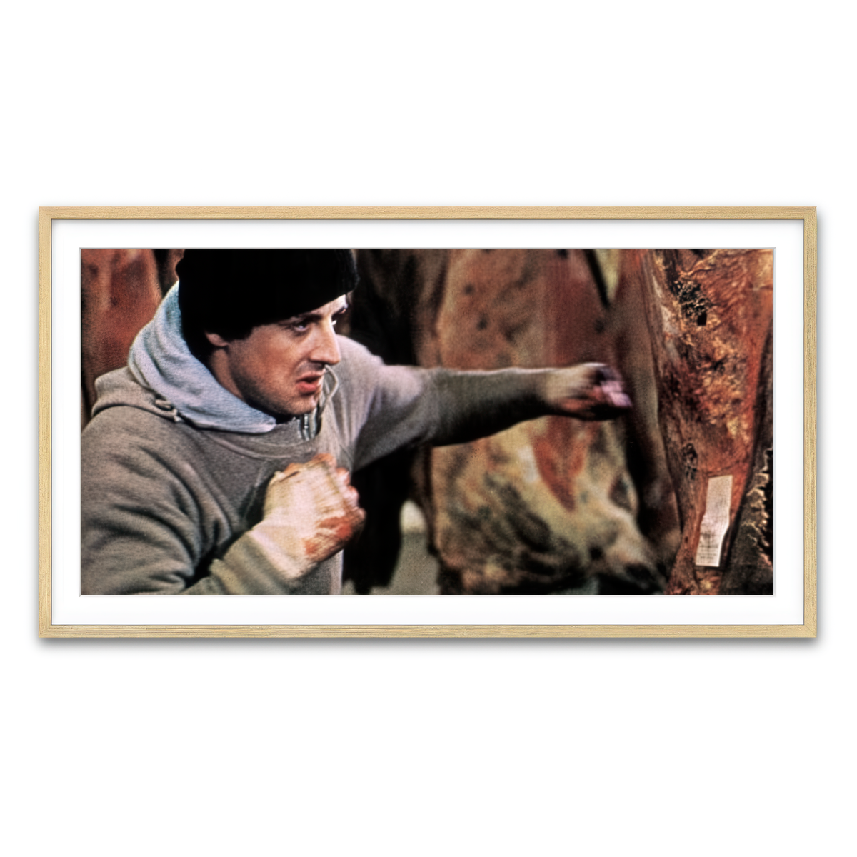 Framed Print 2x1 Natural