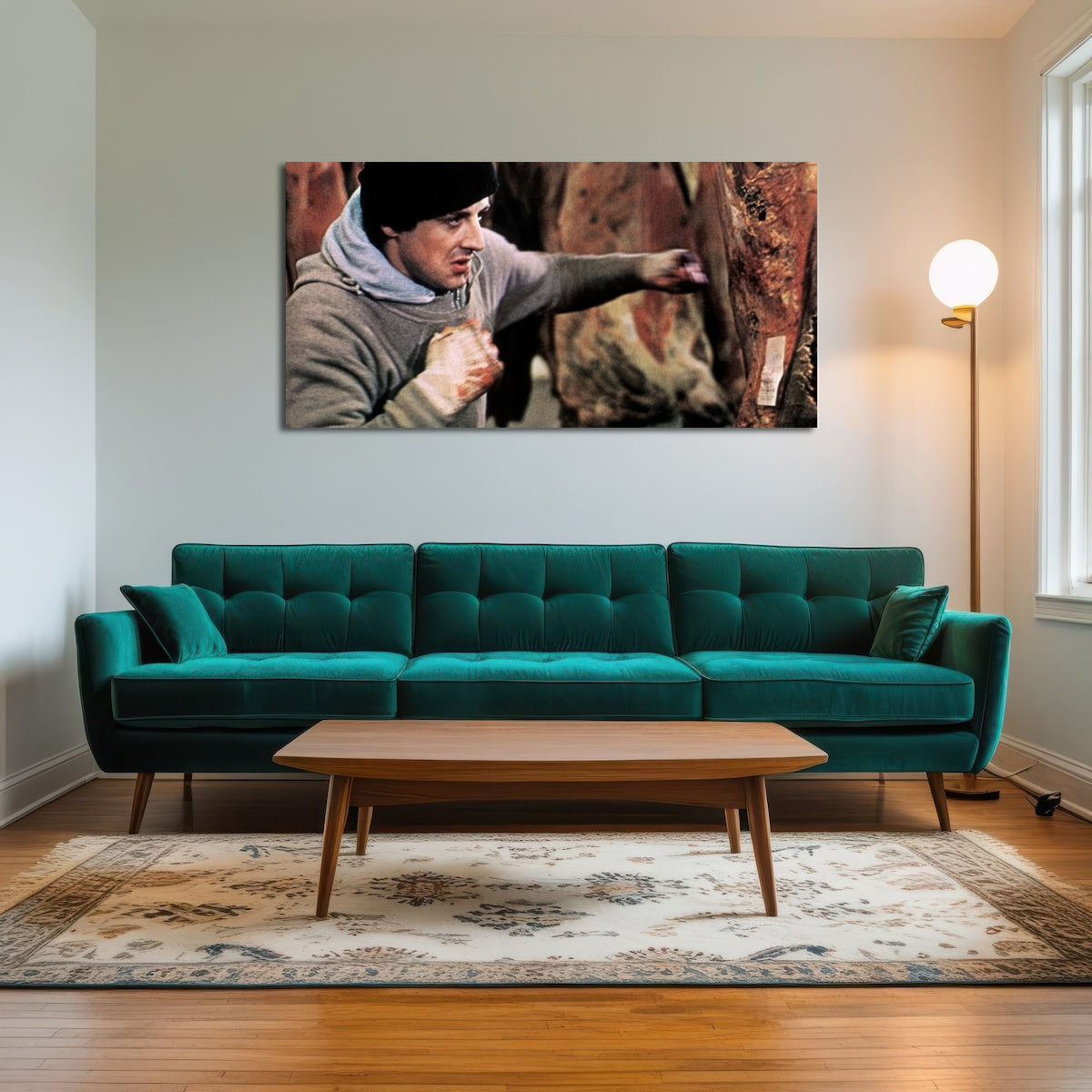 AUTO-MOCKUP ROOM | Rocky Punching Meat