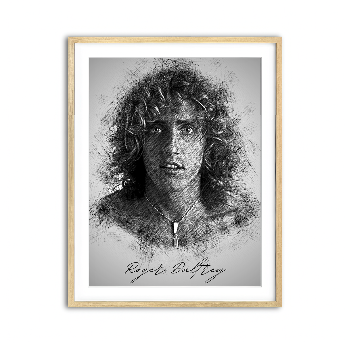 Framed Print 3x4 Natural