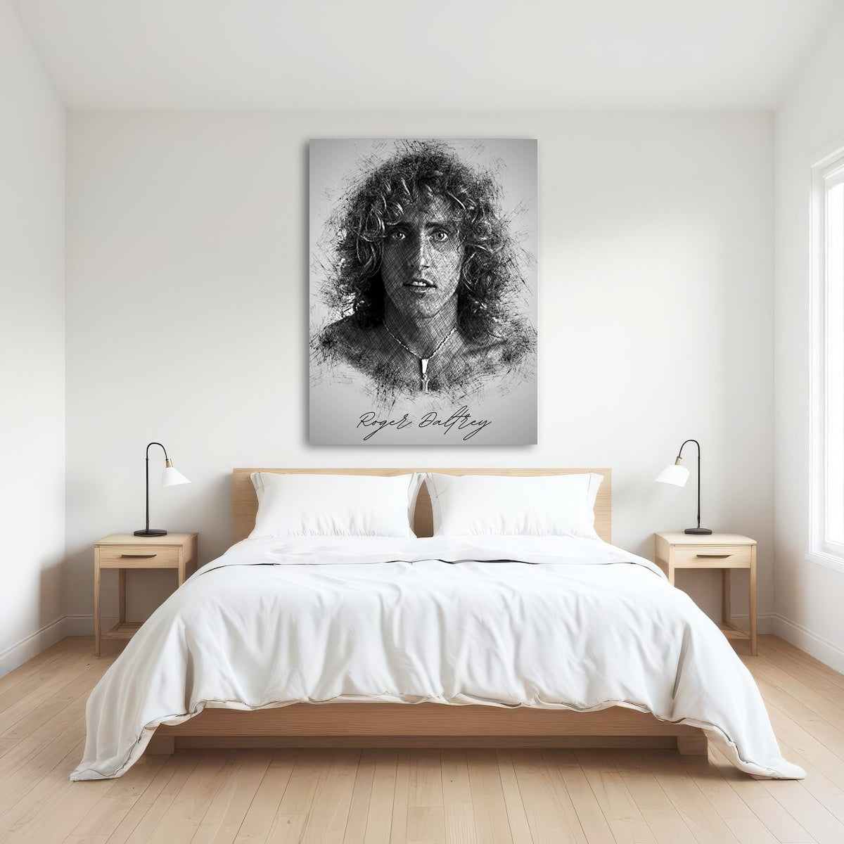 AUTO-MOCKUP ROOM | Roger Daltrey Sketch