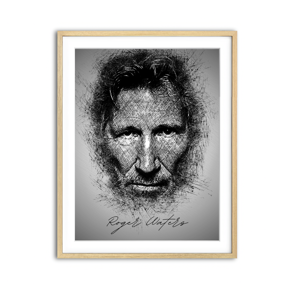 Framed Print 3x4 Natural