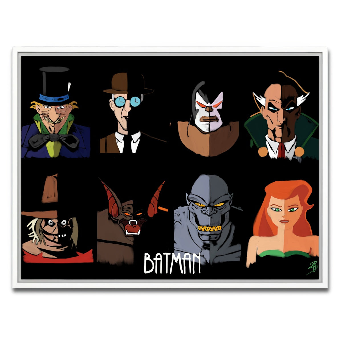 AUTO-MOCKUP WHITE | Rogues 2 | 1 Piece | White Framed Canvas | group=4x3