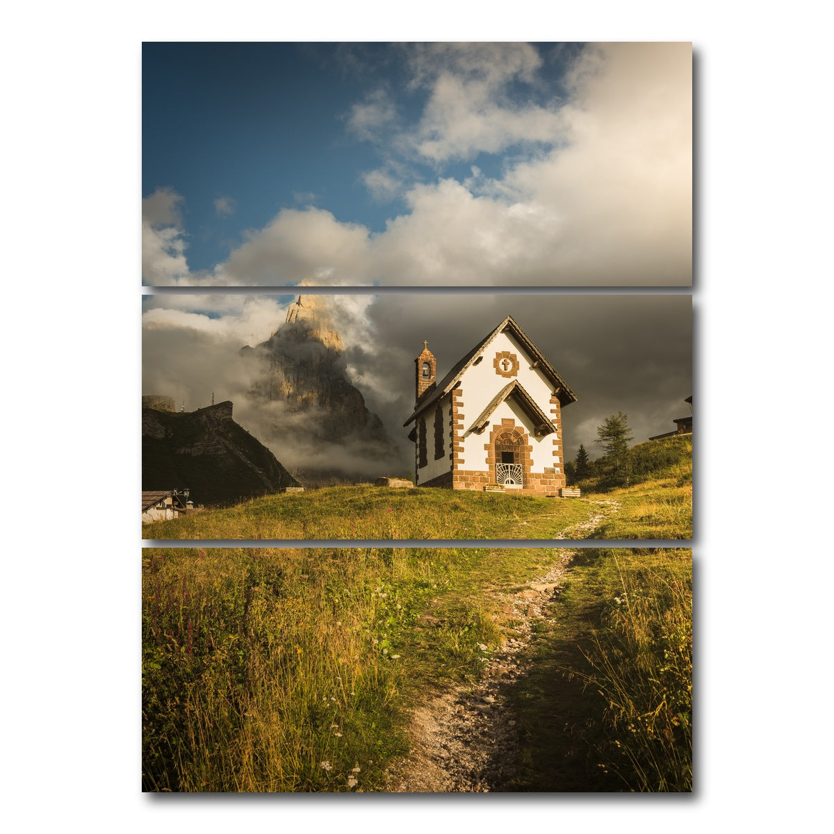 AUTO-MOCKUP WHITE | Rolle Pass | 3 Piece | Gallery Wrap Canvas | group=8x18_stacked