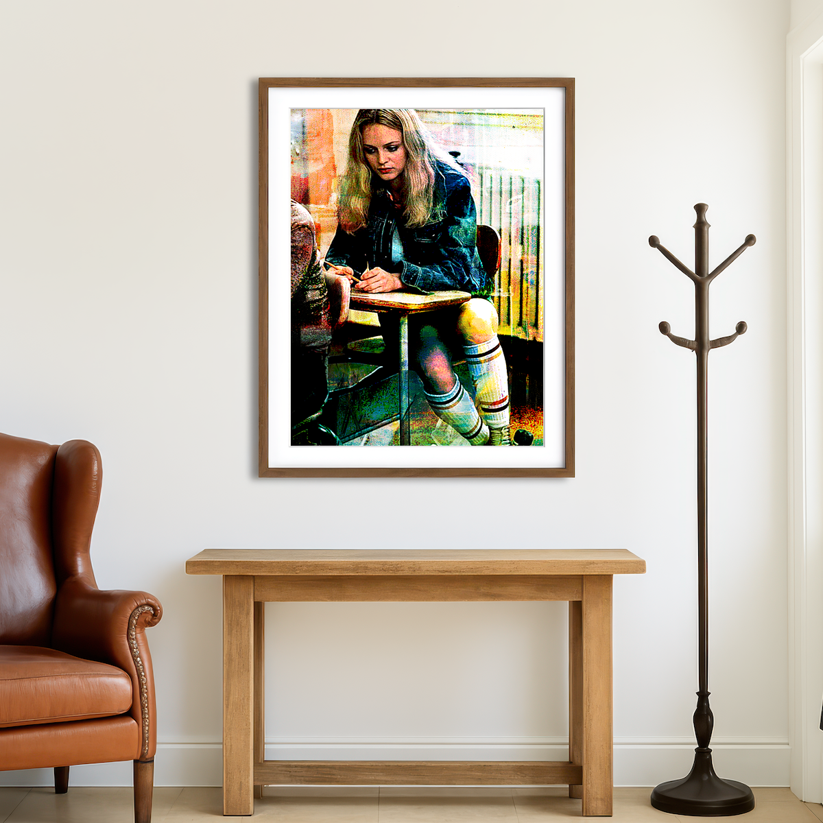 AUTO-MOCKUP ROOM | Rollergirl Wall Art