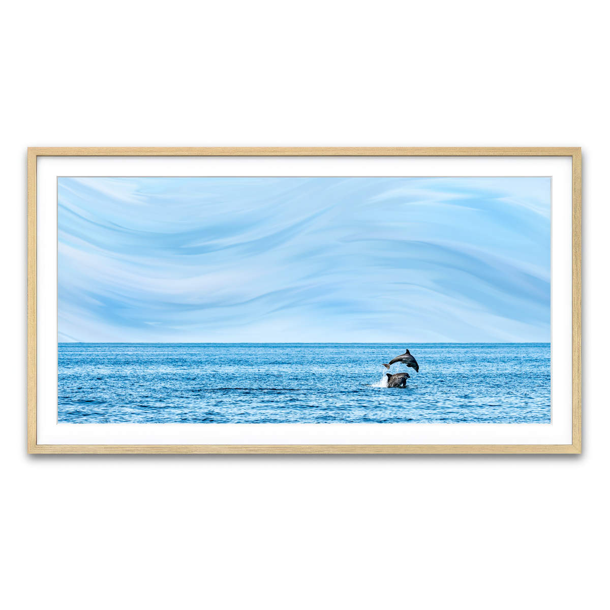 Framed Print 2x1 Natural