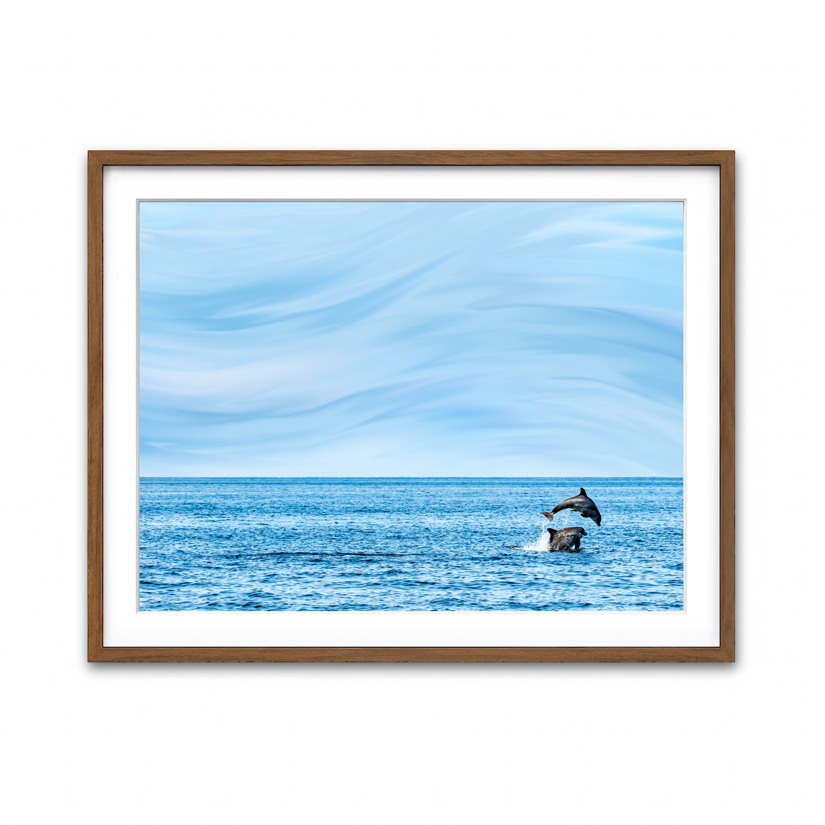 Framed Print 4x3 Walnut