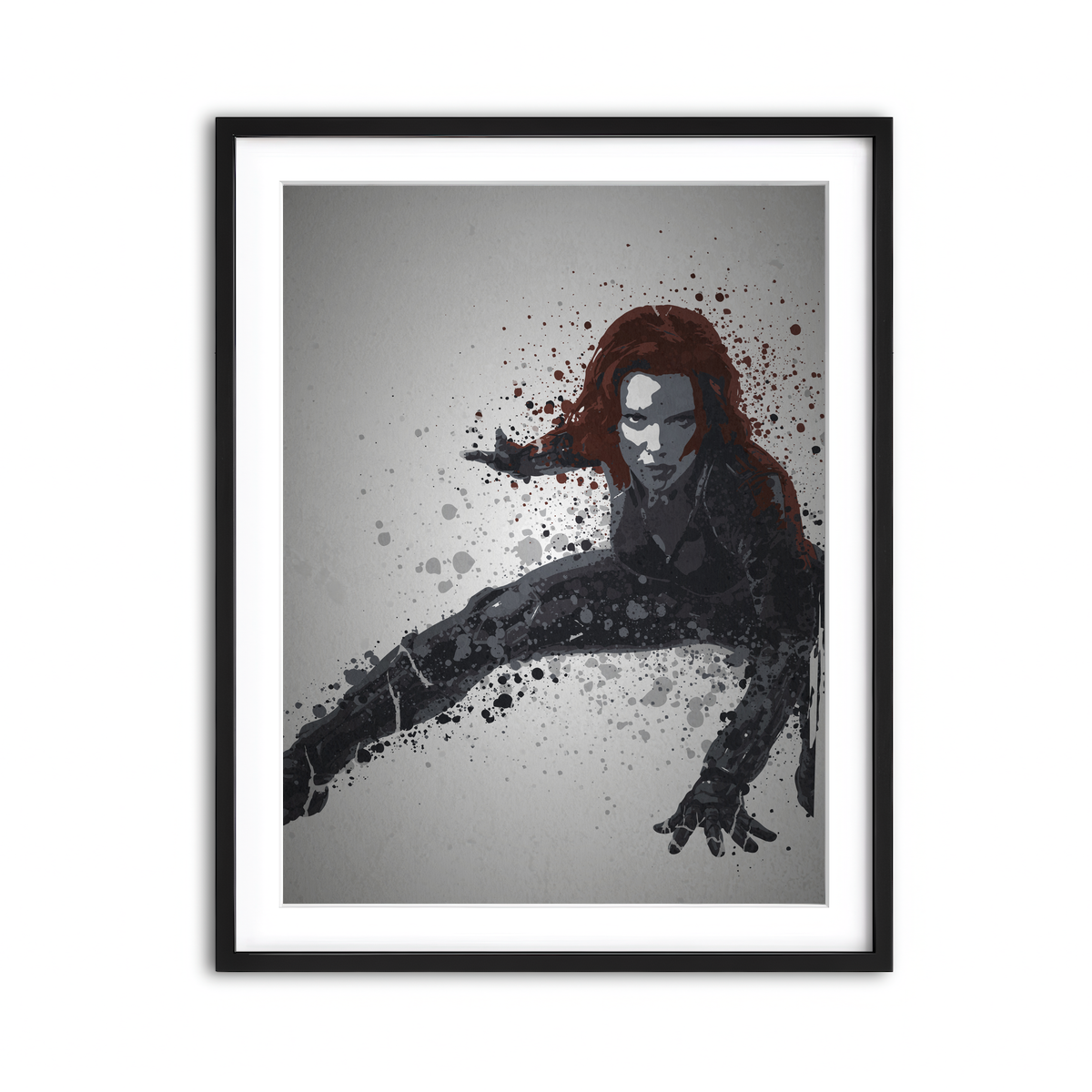 Framed Print 3x4 Black